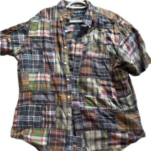 Ralph Lauren Patchwork Plaid Shirt - Multicolor